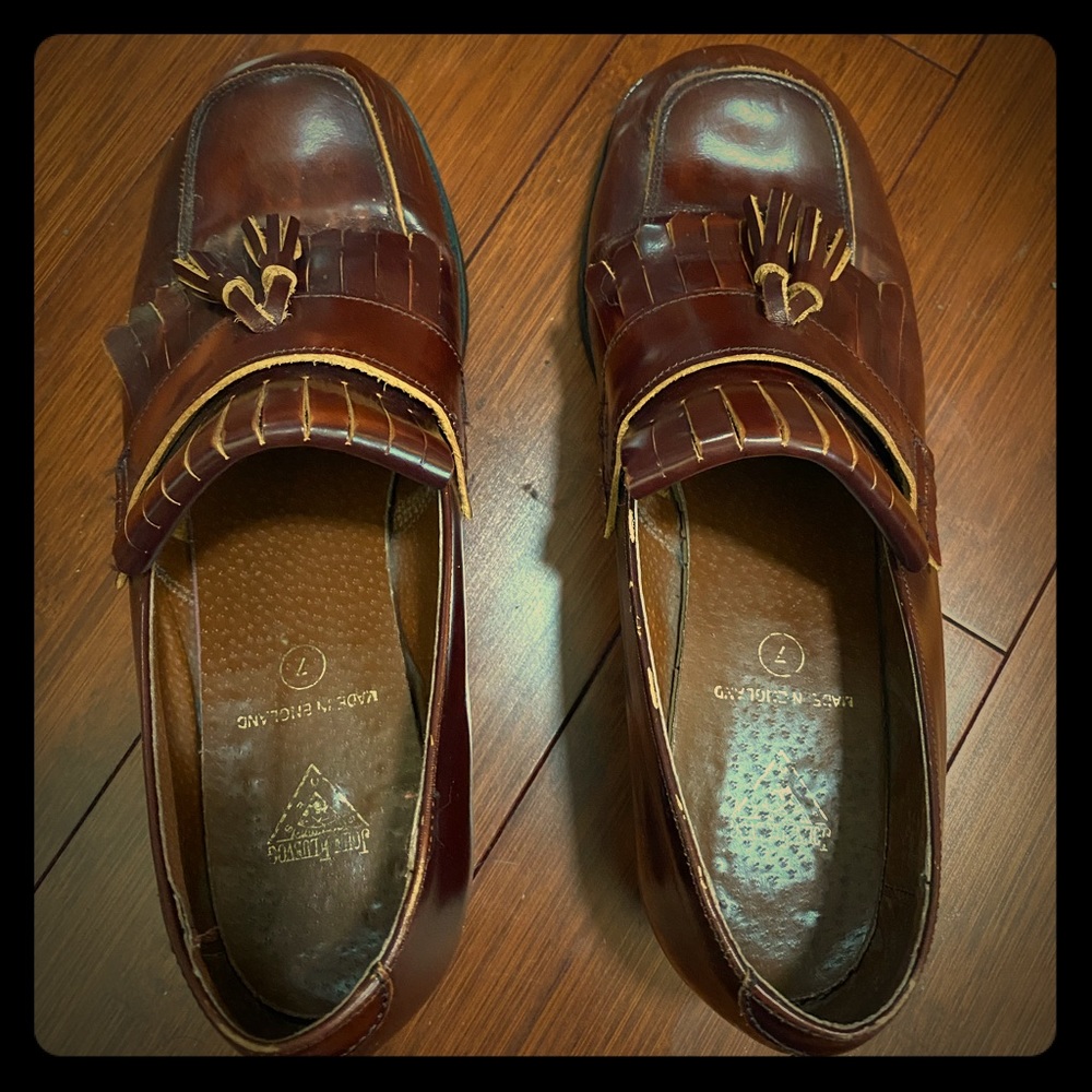 John Fluevog loafers,  women’s UK 7/ US 9. $40